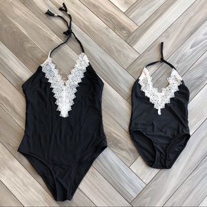 Mommy & Me Girls Toddler MATCHING Bathing Suits S